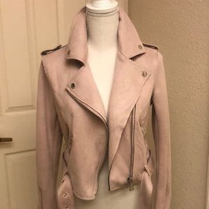 Dusty pink Suede jacket